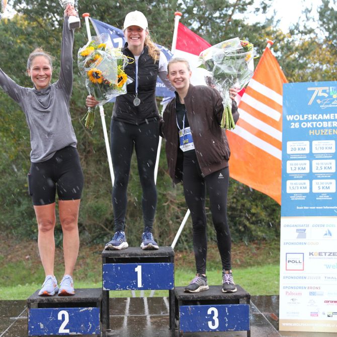 5 km Overall vrouwen