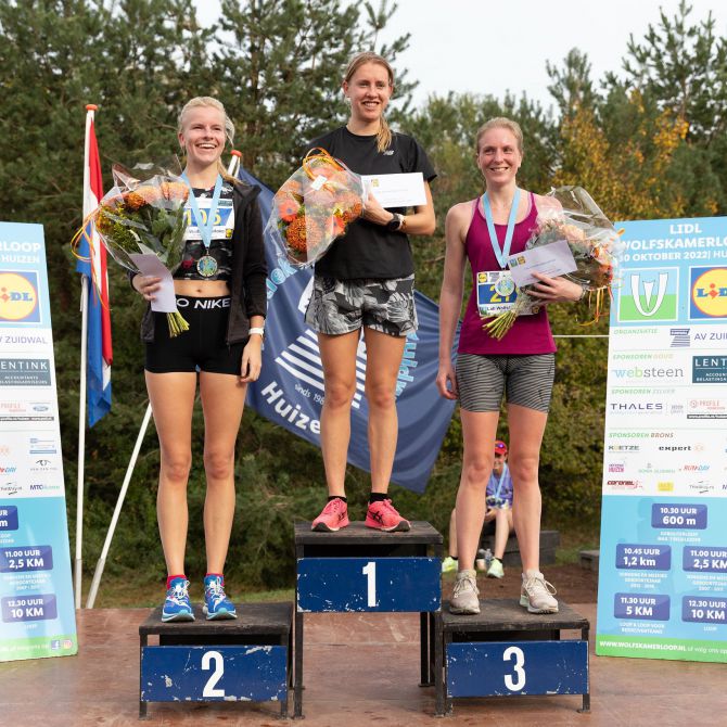 10 km Overall Vrouwen 10 km Overall Vrouwen