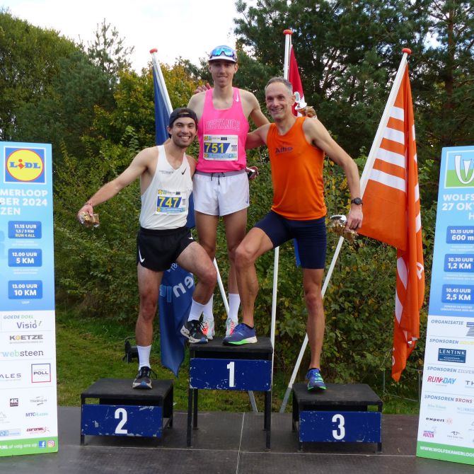 5 km Overall mannen 5 km Overall mannen