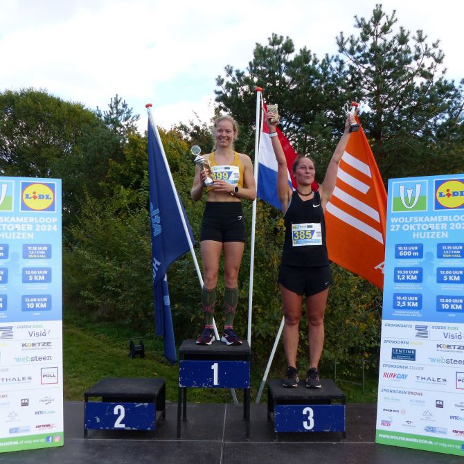 5 km Overall vrouwen 5 km Overall vrouwen